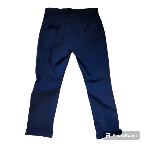 Madden Girl Black Destroyed Mom Jeans - Picture 4 of 8